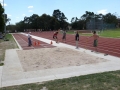 Competitors in the long jump